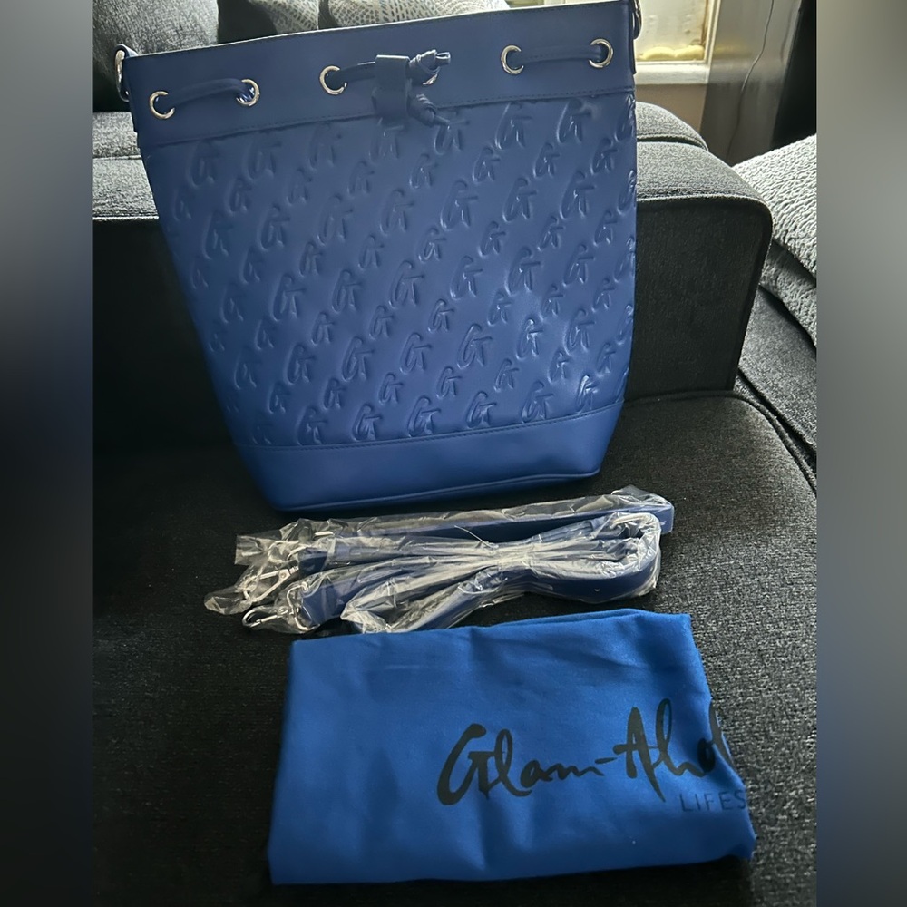 Brand new Glam -Aholic Drawstring bag